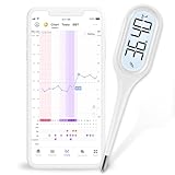 Easy@Home Basalthermometer zur Zykluskontrolle: Basaltemperatur Thermometer...