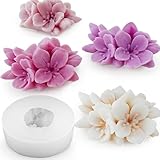 3D Kirschblüte Kerzenform Duftkerze Silikonform Blumen Duftkerzen...