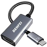 BENFEI USB C auf HDMI Adapter 4K [Nylon geflochten&Aluminum Alloy], USB Typ...