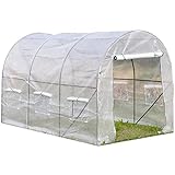 ESTEXO Gewächshaus Treibhaus Foliengewächshaus 300x200x200 cm...