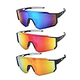 MJFENDAI 3 Stück Skibrille, Ski Snowboard Brille, Motocross Brille,...