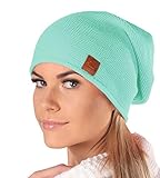 Mikos* Beanie für Damen | Frühling Mütze für Damen in Grün |...