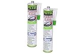 2x 310 ml PETEC Scheibenkleber Kartusche 83310 Kleber Scheibe Dichtmasse