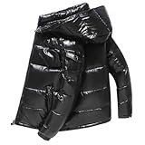 EWFAS Männer gesteppte Padded Shiny Puffer Blase Thick-Jacken-Mantel...