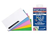 Legamaster Magic-Chart Notes - statisch selbsthaftend - weiß - 10x20cm -...