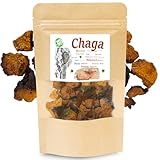 Curly Superfood Chaga Pilz Brocken Wildsammlung 250g - Nachhaltig & Wild...