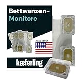 Catchmaster Bettwanzen Monitor zur Prävention 4X - Bettwanzen Detektor...