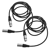 SWOOMEY 2Stücke Audiokabel für Mikrofone und Lautsprecher Xlr Pin...