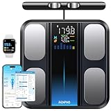 RENPHO Körperfettwaage mit 8 Elektroden, Personenwaage mit körperfett,...