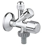 GROHE Original WAS - Kombi-Eckventil (Wandanschluss 1/2', mit...