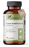 plantrition Eisen Komplex 28MG - komplett natürliches Eisen bei...