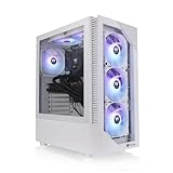 Thermaltake View 200 TG ARGB Snow | ATX Mid Tower Chassis