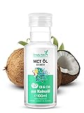 Simply Keto MCT Öl (100ml) - Keto Booster aus 100% Kokosöl - 70%...