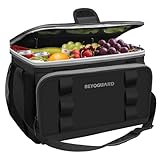 kiximay 33L Kühltasche groß faltbar - Kühltasche für Essen & Getränke,...