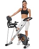 YOSUDA 3-in-1 Heimtrainer Fahrrad Klappbar, Faltbares Heimtrainer,...