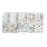 Unisolierte Aderendhülsen-Set, 1100 Stück, Crimpverbinder für...