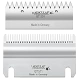 Kerbl Aesculap Schermesser Econom (Schermesser-Set, Zähne Obermesser: 15,...