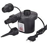 Elektrische Luftpumpe Luftmatratze, 2 in 1 Luftpumpe Elektrisch für...