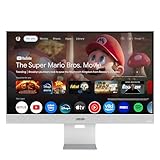 ASUS ZenScreen Smart MS32UC - 32 Zoll 4K UHD Monitor - GoogleTV, 5-Watt...