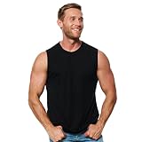 100% Merino Wolle Tshirt Herren - Unterhemden Männer, Sports & Outdoor Gym...