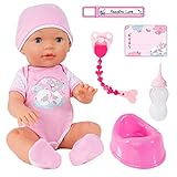 Bayer Design - 94209AA Funktionspuppe „Piccolina Love“ – Babypuppe...