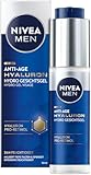 NIVEA MEN Anti-Age Hyaluron Hydro Gesichtsgel, erfrischende Gesichtspflege...