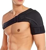 Flow fire Verstellbare Schulterbandage, Neopren Schulterstütze für Frauen...