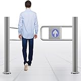 Automatisches Swing Gate-63 breites Einwegeingangsgerät aus Edelstahl für...