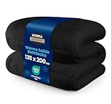 Utopia Bedding Bettdecke 135 x 200 cm, Ganzjahresdecke 370 GSM Füllung,...