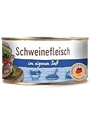 DREISTERN Schweinefleisch im eigenen Saft 300g I Mit Schweineschwarte I...