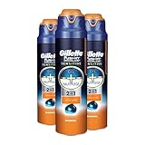 Gillette Fusion ProGlide Rasiergel Männer, 3er Pack (3 x 170 ml),...