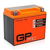 GP-PRO GTX12-BS 12V 12Ah GEL-Batterie (Kompatibel mit YTX12-BS / 51012)...