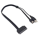Tlily Adapter für USB-Festplatte, 22-polig, SATA auf ESATA, 2,5 Zoll, für...