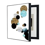 Dekorative Schalttafelabdeckung, links offen, Unterbrecherkasten und...