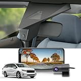 Fitcamx Dashcam Auto Vorne Hinten 2160P+1080P Passend für Honda Odyssey...