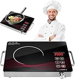 Dibaful Cerankochfeld 3500W Ceranfeld Tragbares Touch Steuerung Kochfelder...
