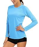 MAGCOMSEN UV Shirts Damen Leicht Sommer Shirts Atmungsaktiv Trainingsanzug...