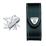 Victorinox Schweizer Taschenmesser Huntsman & Drehclip-Gürteletui,...