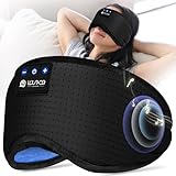 Schlafmaske, Seitenschläfer, Schlafmaske mit Kopfhörer Bluetooth Waschbar...