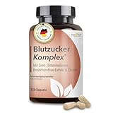 DocVital® Blutzucker Komplex 120 Kapseln hochdosiert - zur Unterstützung...