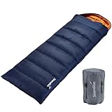 Skandika Doppelschlafsack Iceland | Single Schlafsack für Erwachsene,...