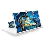 16 Zoll Handy Lupe,3D HD Handy Bildschirmlupe Vergrößerung Videos...