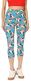 Merry Style Mädchen Jugend 3/4 Leggings MS10-409(Blau/Einhorn,164)