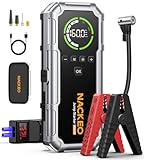 8000A Starthilfe Powerbank mit Kompressor 160PSI, 12V Auto Starthilfe...