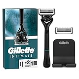 Gillette Intimate Nassrasierer für den Intimbereich, Intimrasierer + 2...