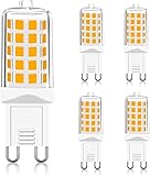 G9 LED Warmweiß Dimmbar, 2700K 230V 4W Ersatz 40W Halogenlampe, T4...