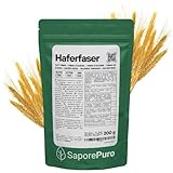 SaporePuro Haferfaser 200 g - Glutenfrei - Natürliche Ballaststoffquelle