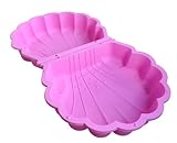 Paradiso Toys 760 Sandmuschel / Wassermuschel pink 2-tlg., ca. 87 x 78 x...