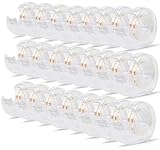 BOMEI PACK Transparentes Klebeband mit Spender, Büro-Klebeband,...