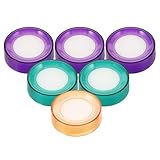EXHUMKY 6 Stück Teiliges Fingerbefeuchter Schwammbecher mit...